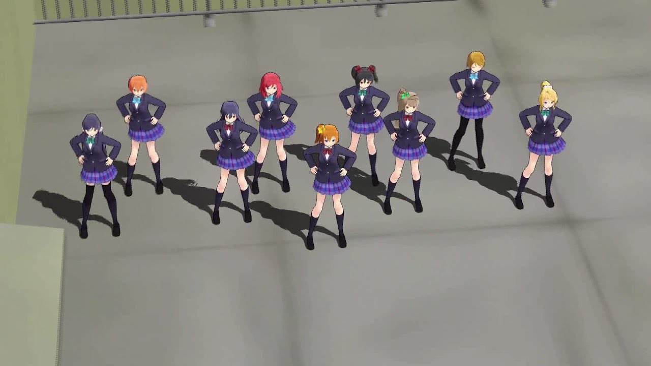 [MMD]caramell dansen[Feat-Love Live]우마우마송 러브라이브(씹덕사주의)