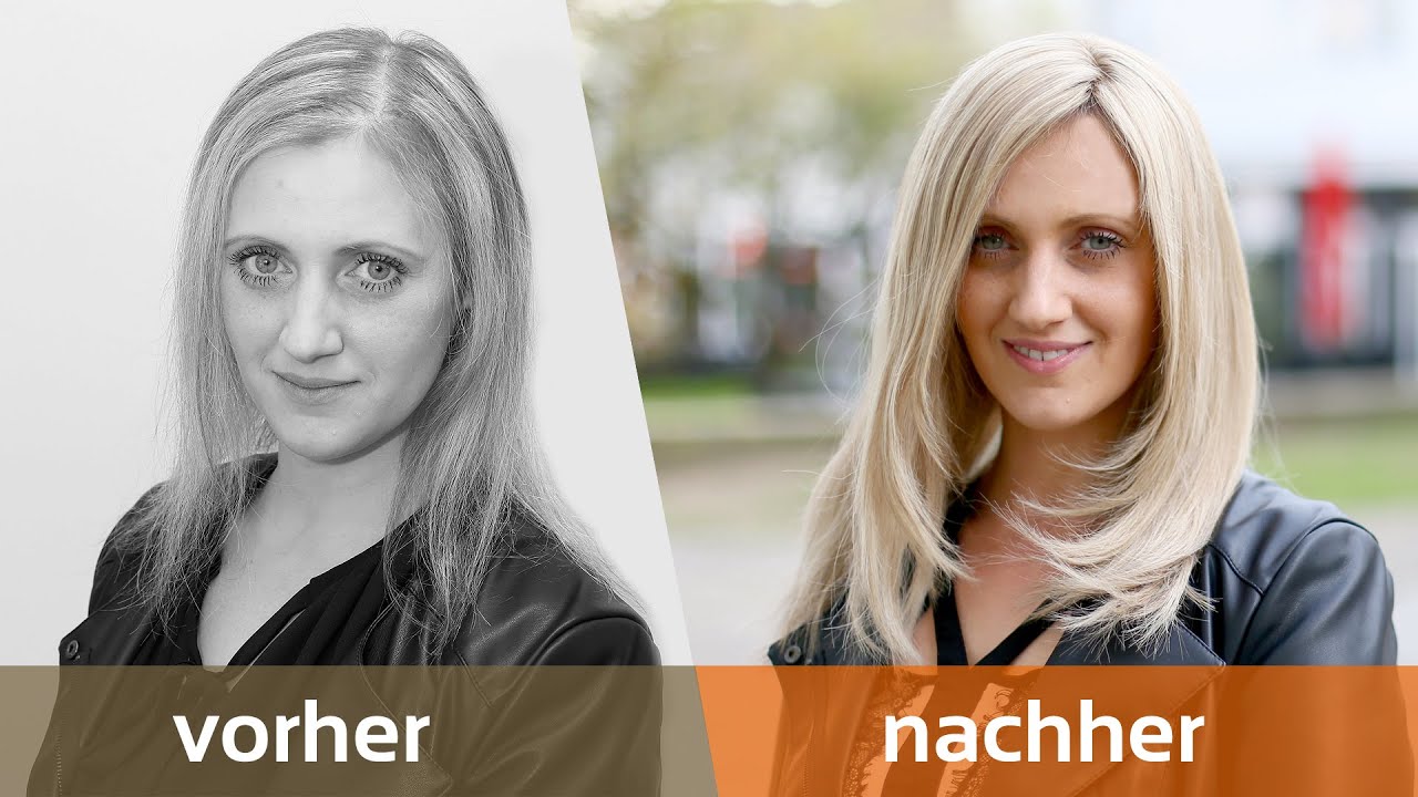 Eine Haarverdichtung aus Echthaar mit integriertem Eigenhaar, die Lösung für weiblichen Haarausfall