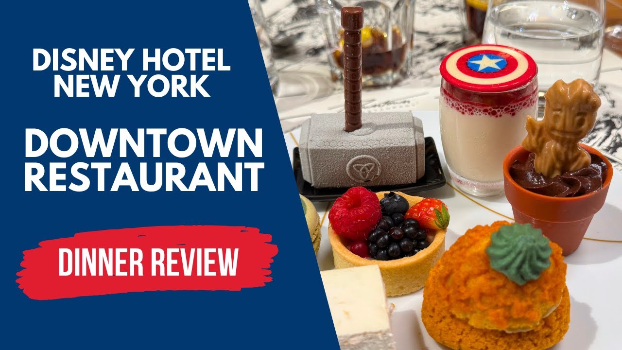 Downtown Buffet Restaurant Review & Top Tips | Disneyland Paris Hotel New York