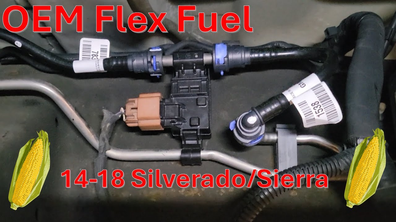 Adding a Flex Fuel Sensor (E85) to a 14-18 Silverado or Sierra Crew Cab using OEM GM Parts