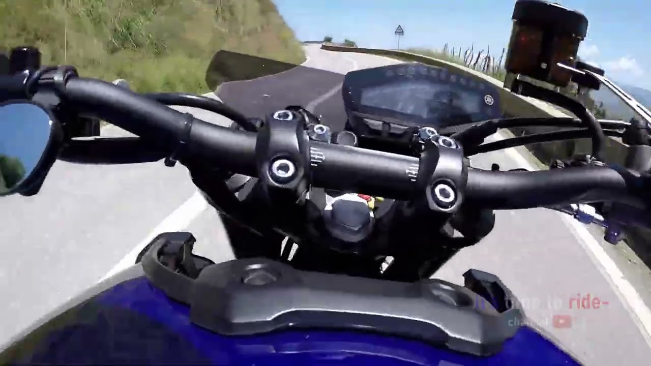 Yamaha MT 09 Acceleration & Top Speed 🚀 Brutal Street Performance  Pure Exhaust Sound