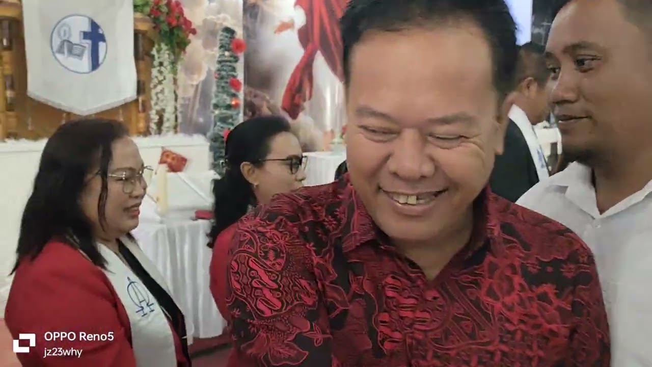 PENUTUPAN IBADAH NATAL KE 2 DAN PEMBERIAN UCAPAN SELAMAT NATAL