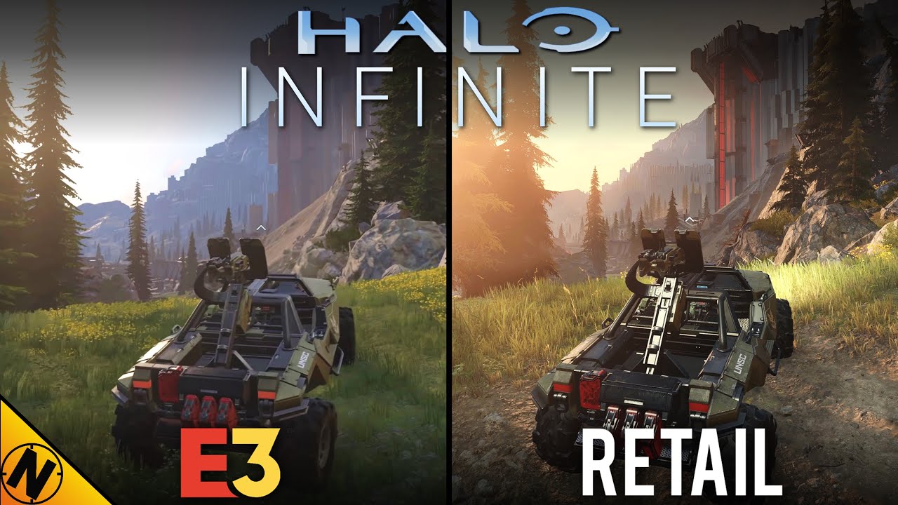 Halo Infinite на E3 и в рознице | Прямое сравнение