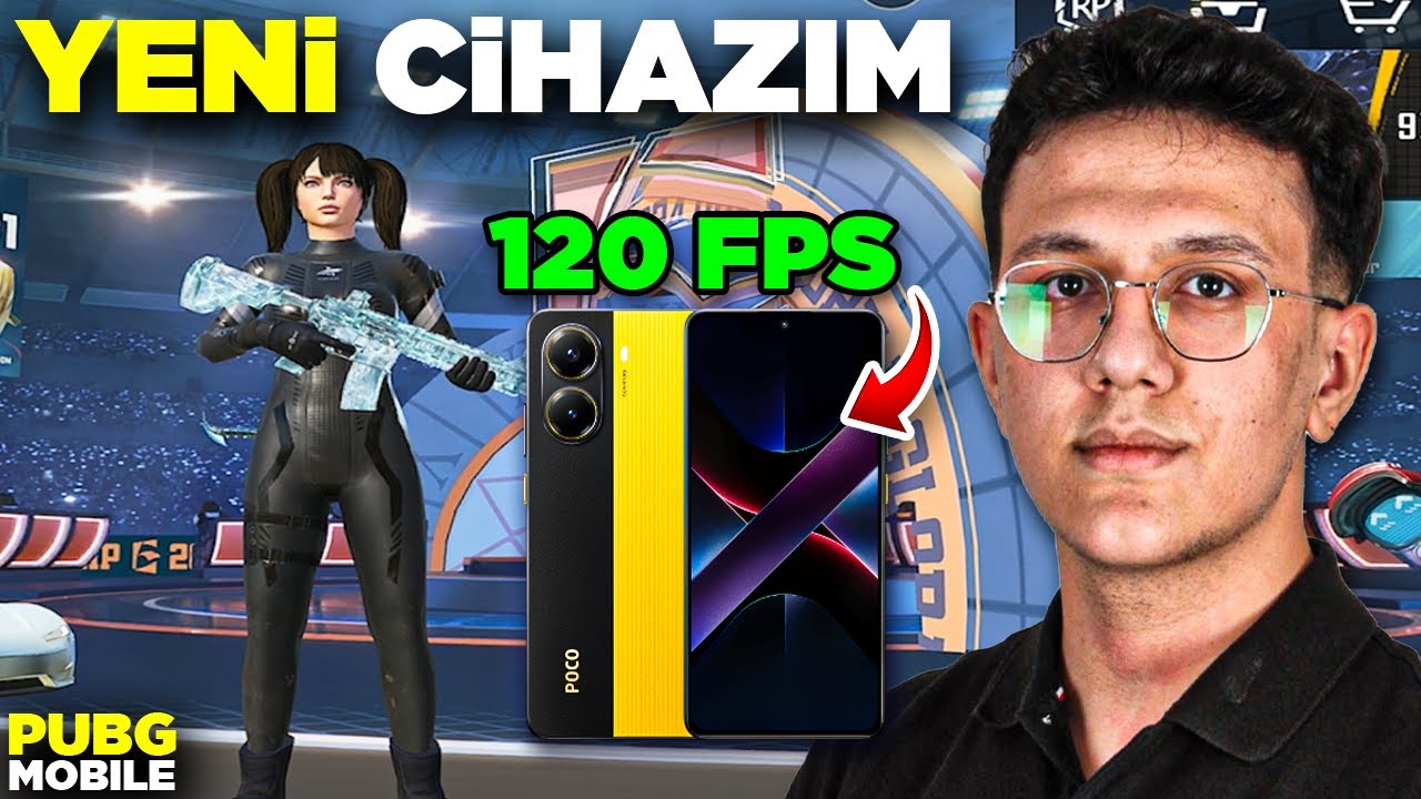 YENİ CİHAZIM! 120 FPS | PUBG MOBİLE