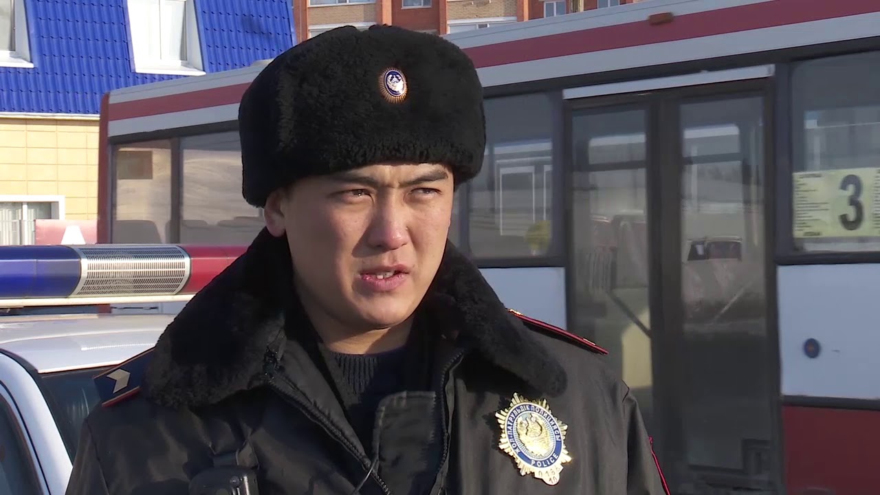Рейд по автобусам в Костанае