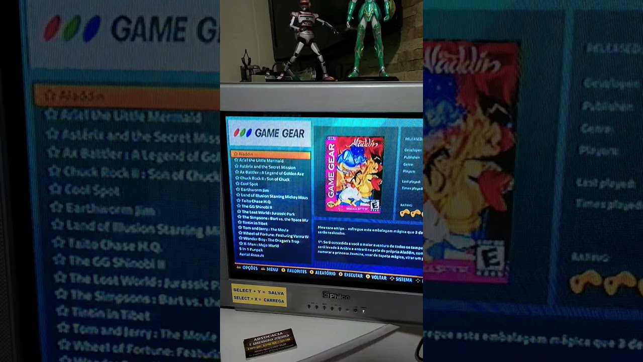 testando o sistema batocera na tv de tubo #arcade #retrogaming