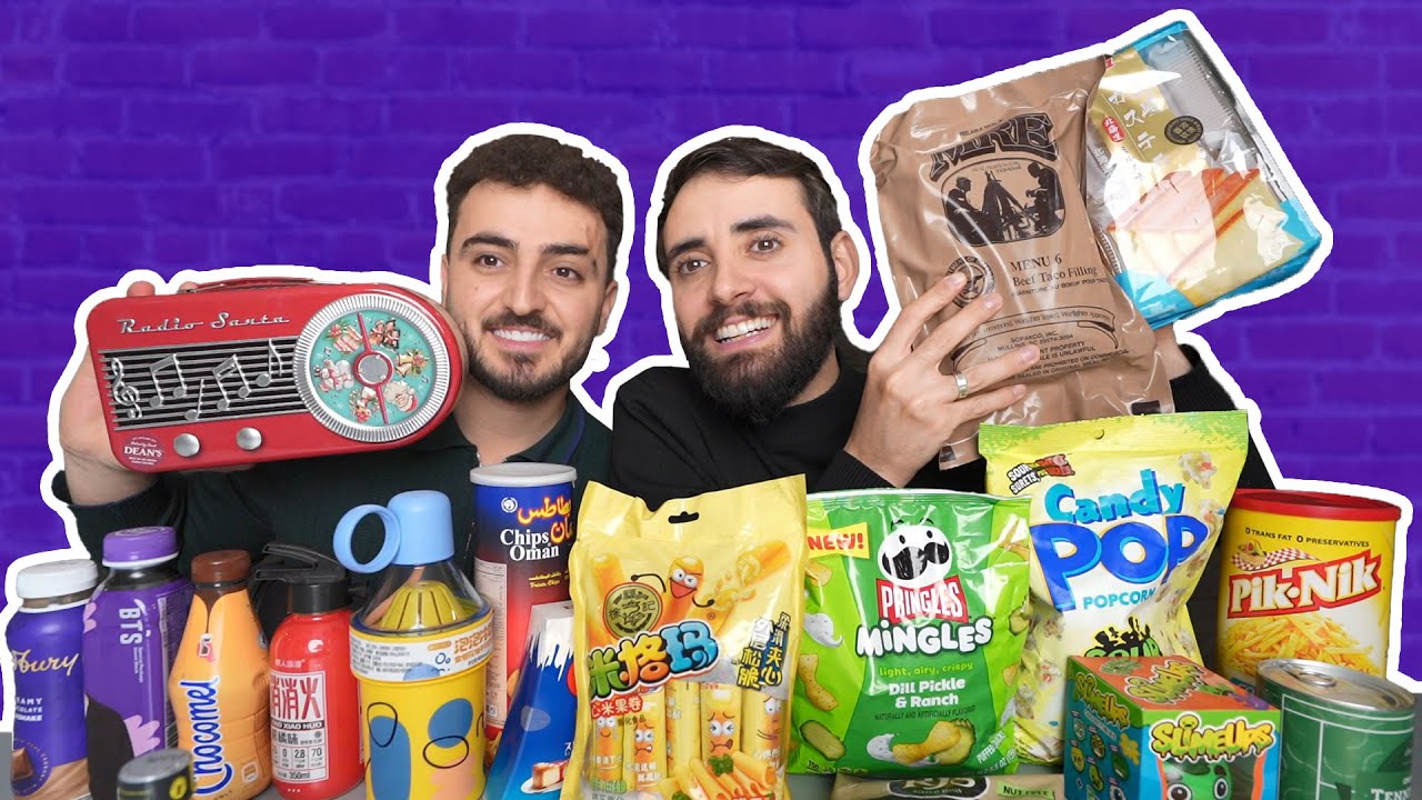 Tasting Rare Snacks and Drinks (خوارن وڤەخارنێن جێواز و بتام) #Part-5