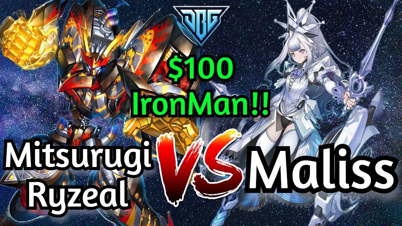 Mitsurugi Ryzeal Vs Maliss $100 IronMan Yu-Gi-Oh!