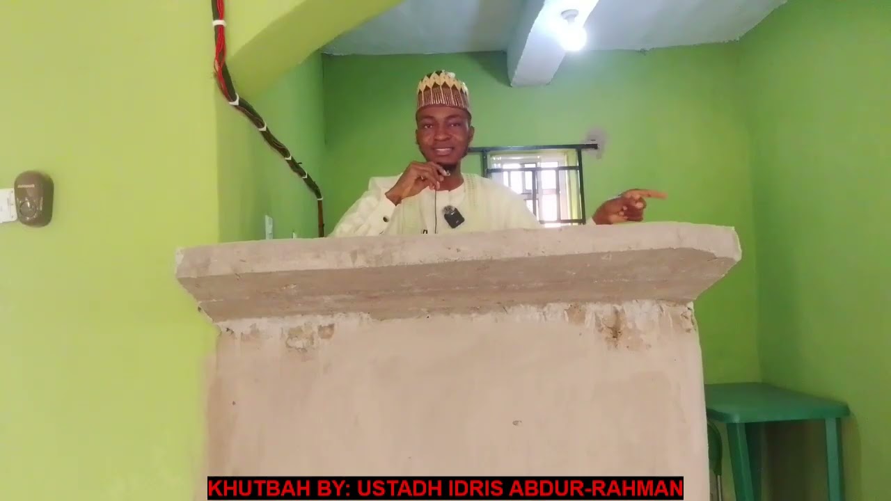 Khutbah: Hadith Jibril 1: By Ustadh Idris Abdur-Rahman