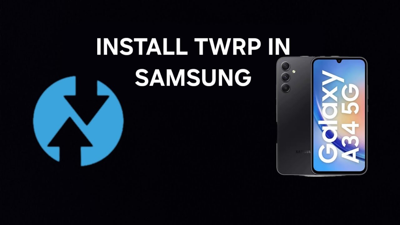 How to Install TWRP Recovery on Samsung | OFFICIAL TWRP | Samsung A34 5G