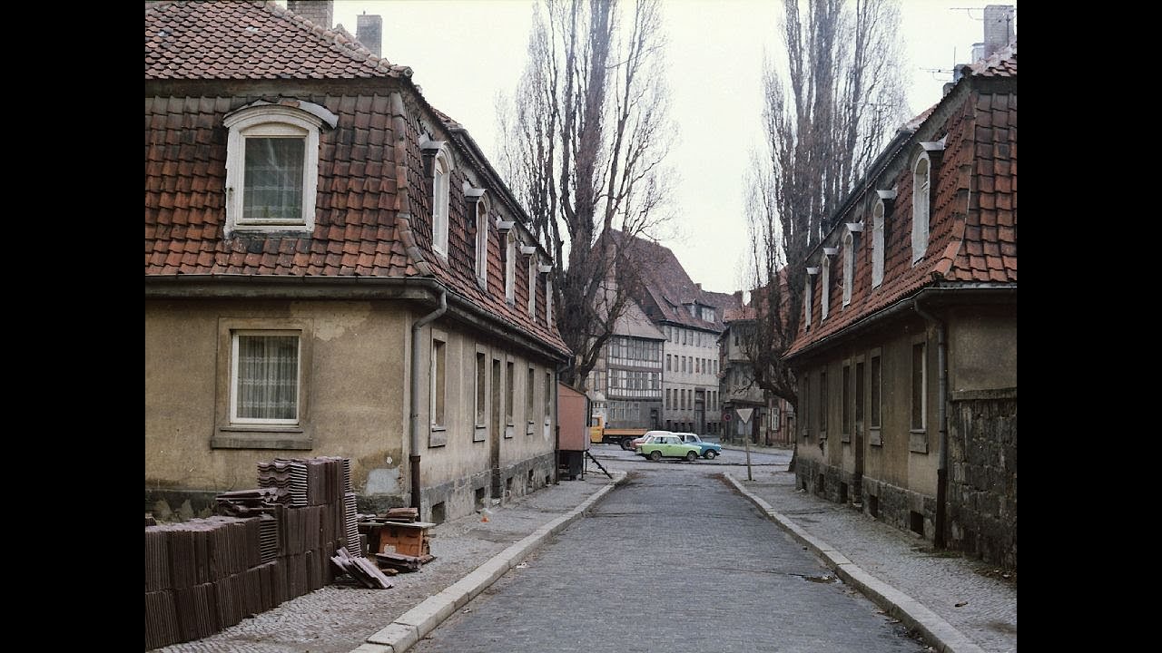 Halberstadt 1990 - Bakenstra&szlig;e und Am Johanniskloster