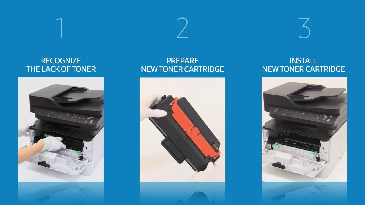 [Smart Tips] How to change the toner cartridge for M2670, M2671, M2870, M2880 series