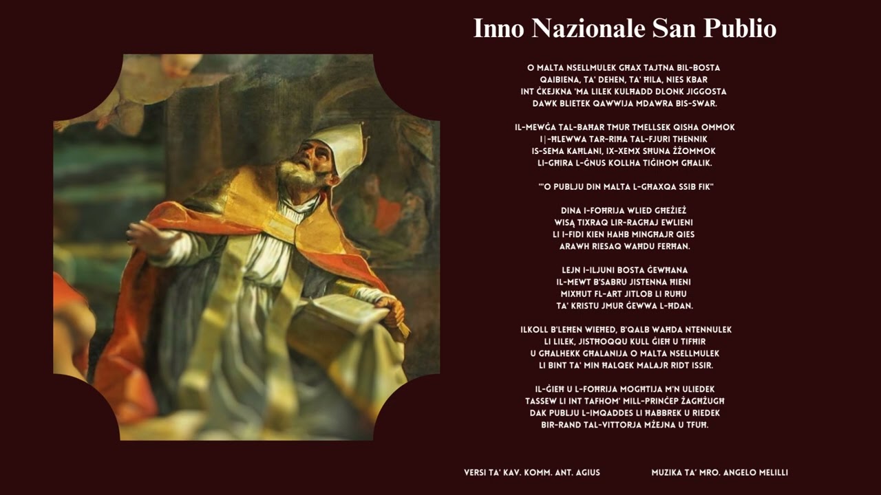 Inno Nazionale San Publio - Mro. Angelo Melilli