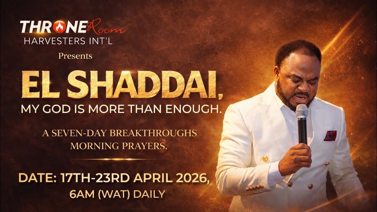 DAY TWO: 7-DAY BREAKTHROUGH MORNING PRAYERS :: FEB 18TH :: THRONEROOM HARVESTERS TV