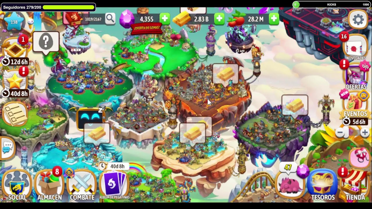 Hoy sale su rick en Dragon City