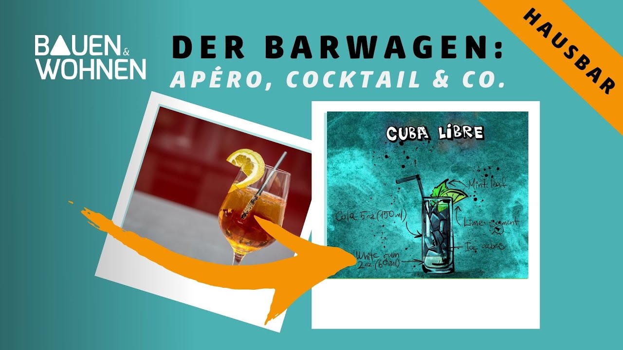 Auf ein Drink an der Hausbar…