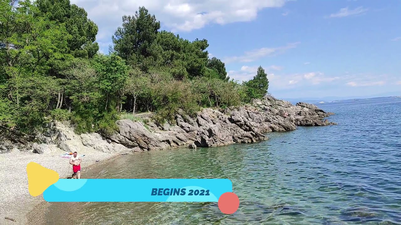 SUMMER 2021 #Preluk #Opatija #Croatia quiet afternoon at the beach. #family #kids