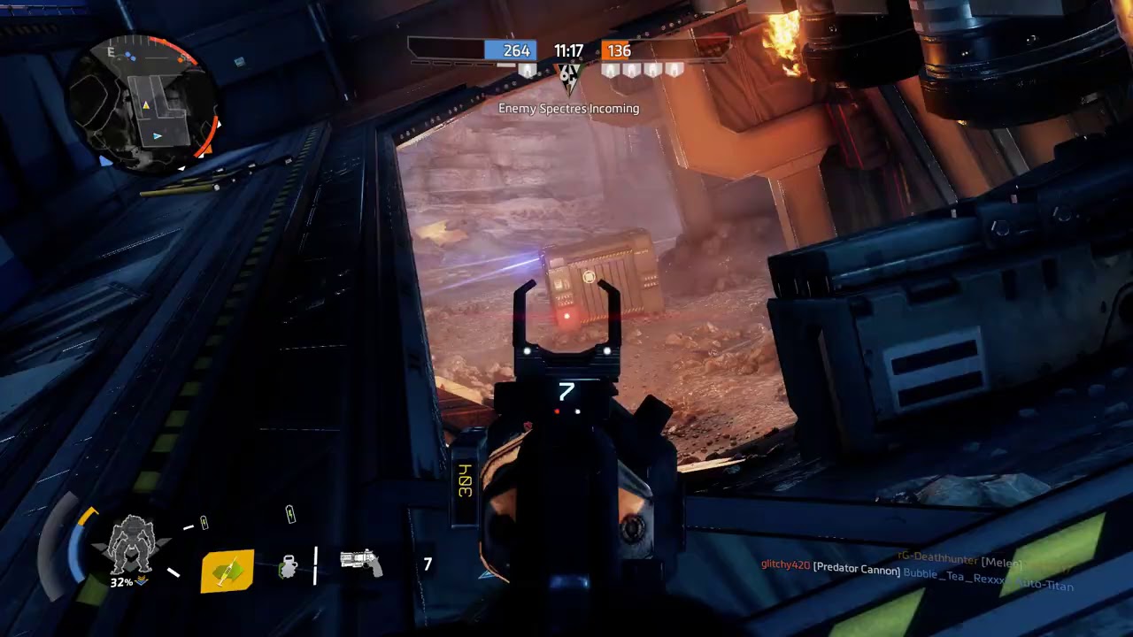 Titanfall 2 Legion and his wingman