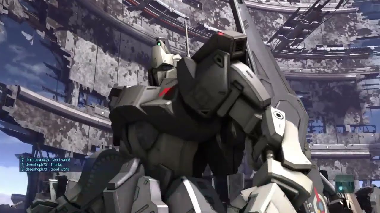 Gbo2: MSN-00100 Hyaku Shiki & MSN-04FF Sazabi