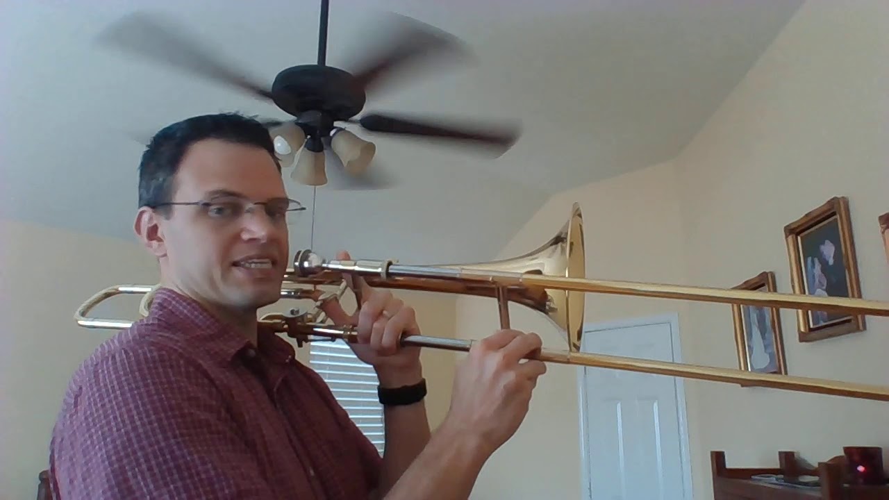 Trombone - Concert Bb scale