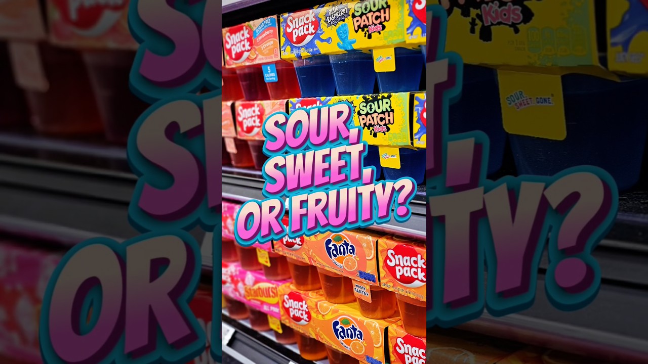 Sour, Sweet, or Fruity? #snacks #sweettooth