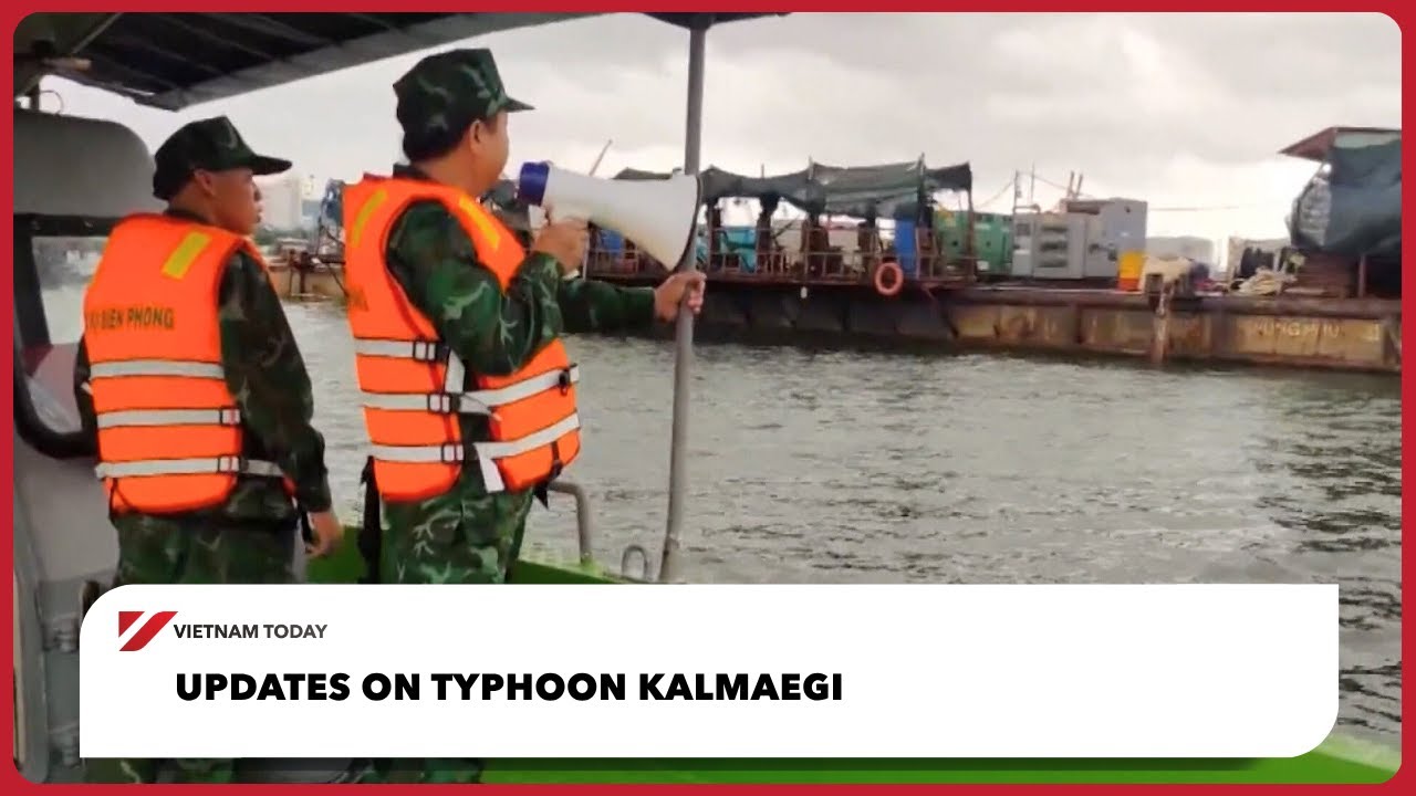 Новости о тайфуне Калмэги | Vietnam Today