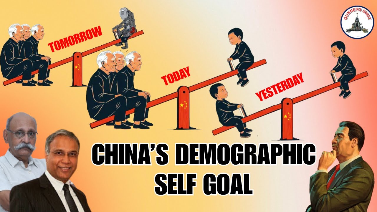CHINA'S DEMOGRAPHIC SELF GOAL / #GUNNERSSHOT / #PGURUS