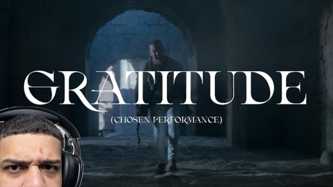 WOW! | Gratitude (Chosen Performance) - Brandon Lake REACTION