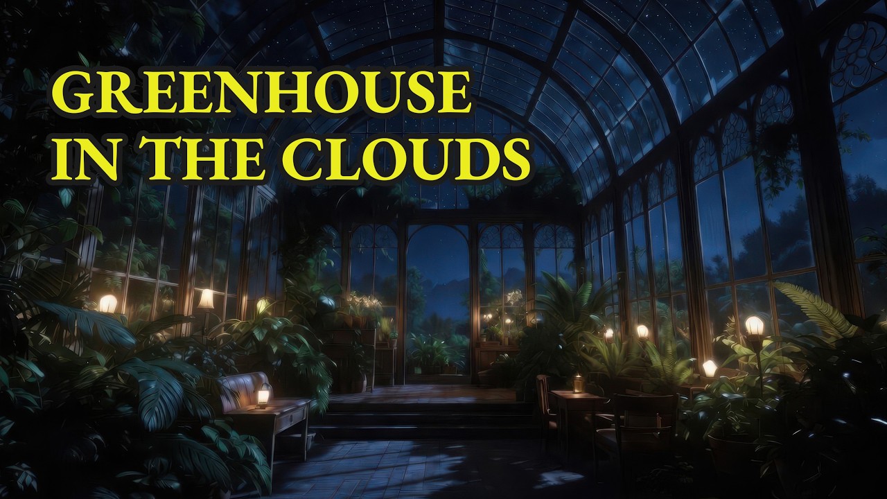 Fall Asleep Fast Tonight | The Greenhouse in the Clouds Sleep Story with Calming Nature Ambience