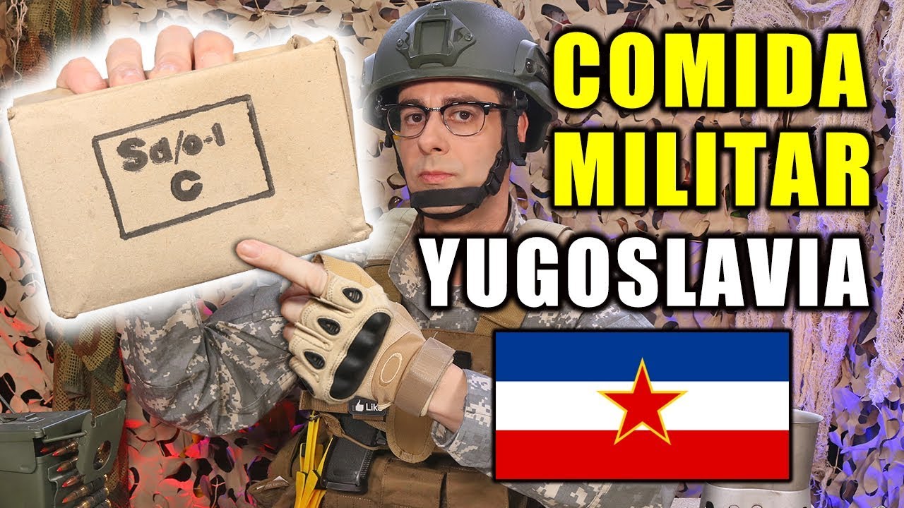 Probando COMIDA MILITAR de YUGOSLAVIA de 1990 | MRE Yugoslavia | Curiosidades con Mike