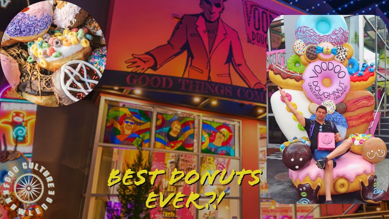 BEST DONUTS EVER?!  - Voodoo Doughnuts Food Tour