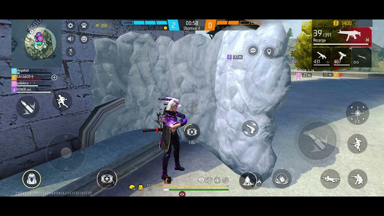 (Video sin comentar) Mi Internet se volvió malo Free fire