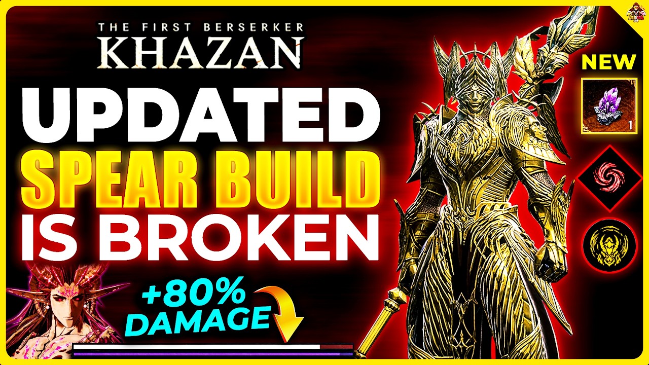 [NEW] This BEST Spear Build DELETES Final Boss &ndash; The First Berserker: Khazan | Frenzied Cleave