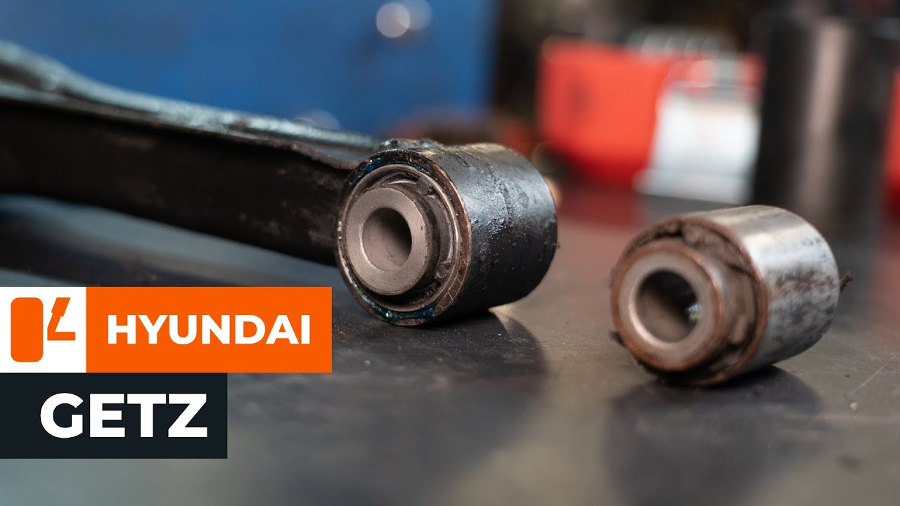 Cómo cambiar silentblock brazo de suspension delantero en Hyundai Getz 1 [VÍDEO TUTORIAL DE AUTODOC]