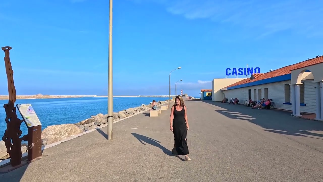 Port la Nouvelle, station de la Méditerranée 11 Octobre 2024  4K