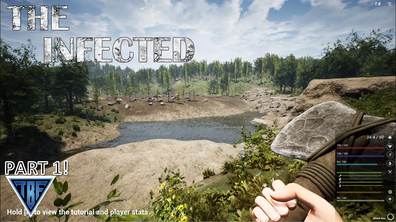 The Infected Day 01  | The Infected Gameplay | One of the best survival games' newest update!