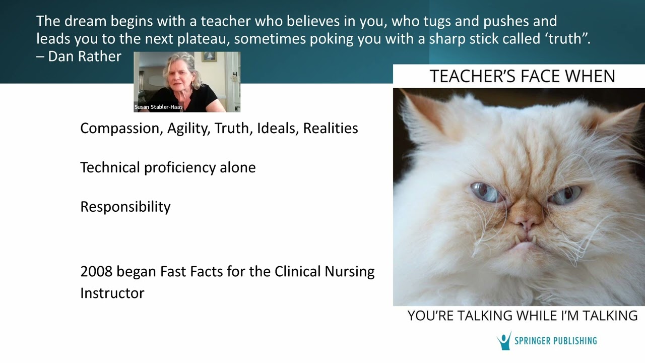 Clinical Instructor Life Lessons:  Nursing Wisdom as a Nurse Educator