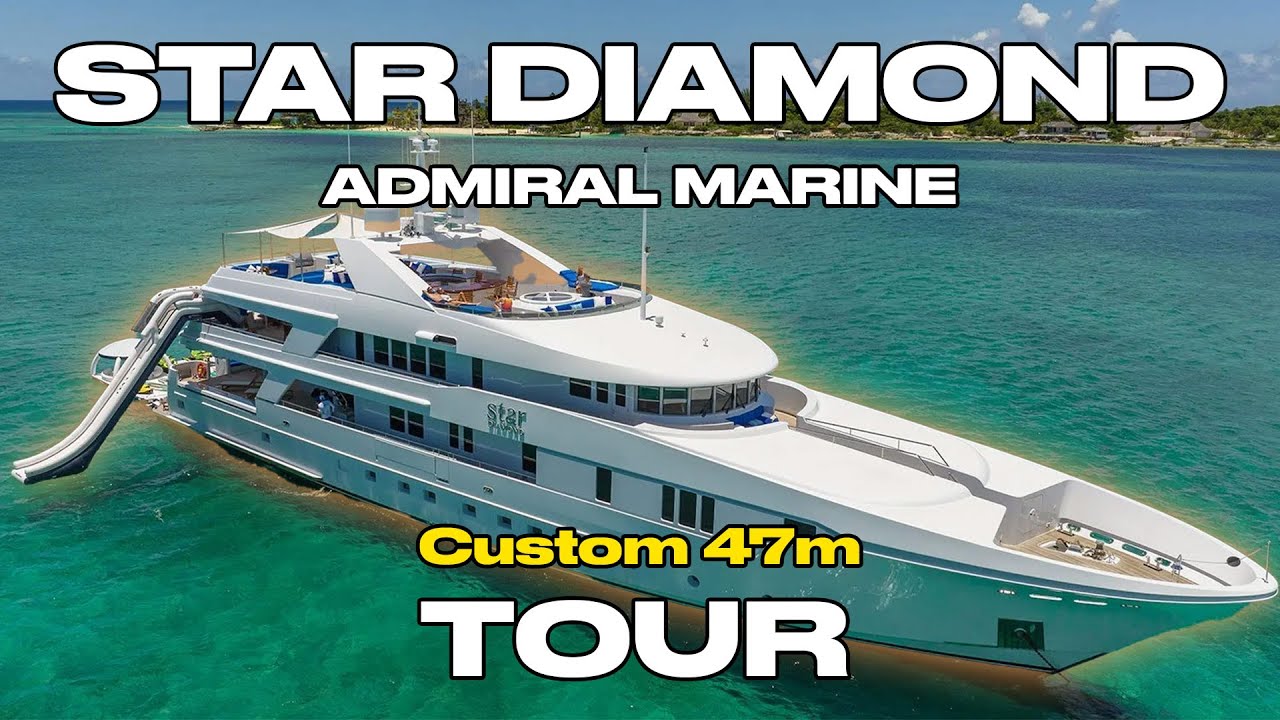 UNREAL 154 FT LUXURY CHARTER YACHT: STAR DIAMOND