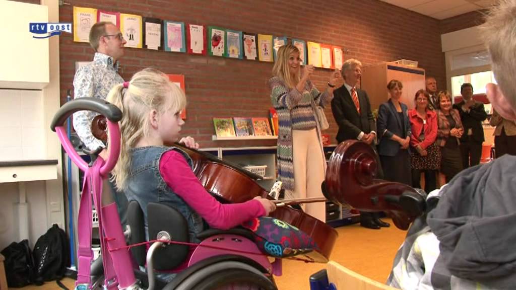 Máxima op bezoek bij De Twijn in Zwolle