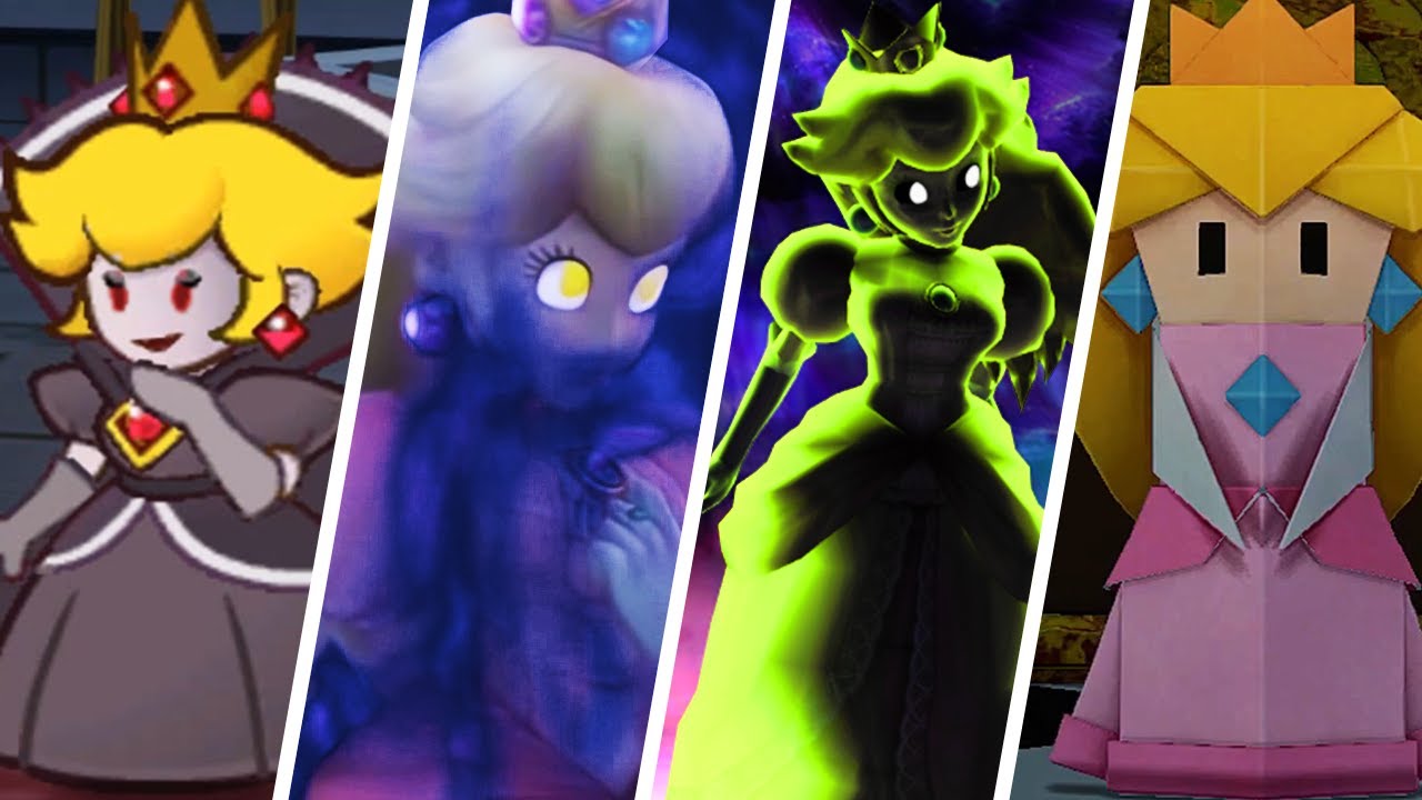 Evolution of Evil Peach in Super Mario Games (2004-2021)
