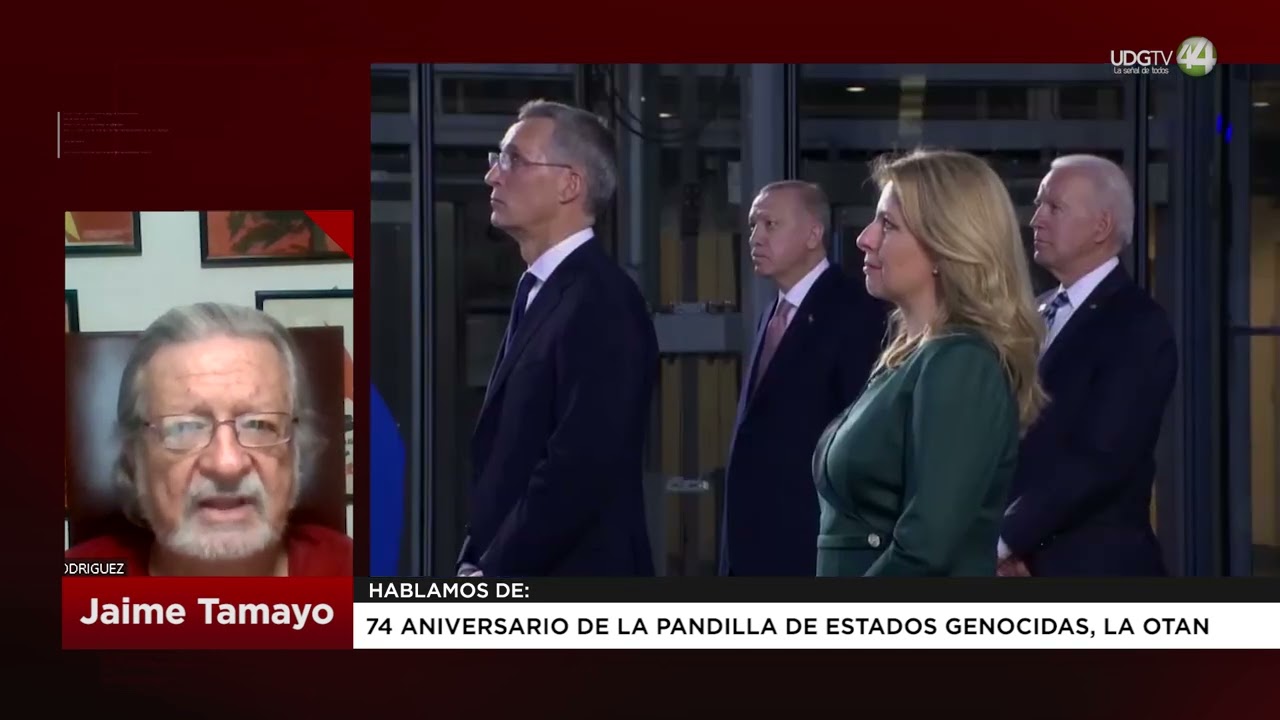 74 aniversario de la pandilla de Estados genocidas, la OTAN: Jaime Tamayo