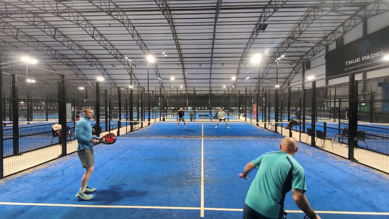 Browny & John.                     Vs.                 Adam & Craig.  6-4 7-5 6-2.     SET 1