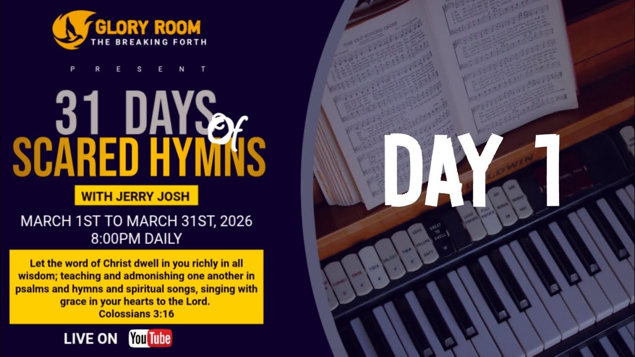 31 DAYS OF SACRED HYMNS || DAY 1 || MY HOPE IS BUILT ON NOTHING LESS