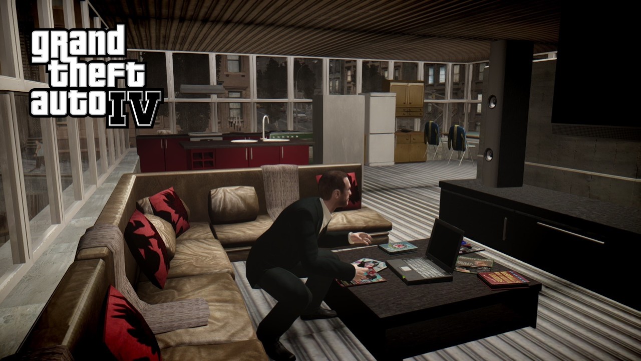 GTA IV Garage House!🏠