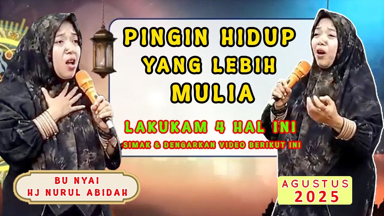 BU NYAI HJ NURUL ABIDAH TERBARU