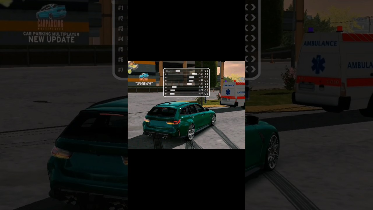 BMW M3 G81 DRIFT SETTINGS 🔥 - CAR PARKING MULTIPLAYER #shorts