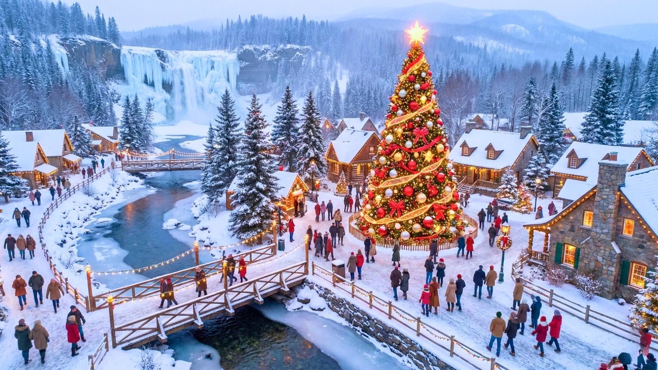 Top 50 Pueblos Navide&ntilde;os M&aacute;s Hermosos del Mundo | Documental en 4K