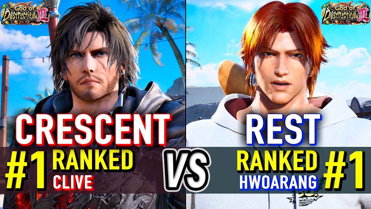 T8 🔥 CRESCENT (#1 Ranked Clive) vs REST (#1 Ranked Hwoarang) 🔥 Tekken 8 High Level Gameplay