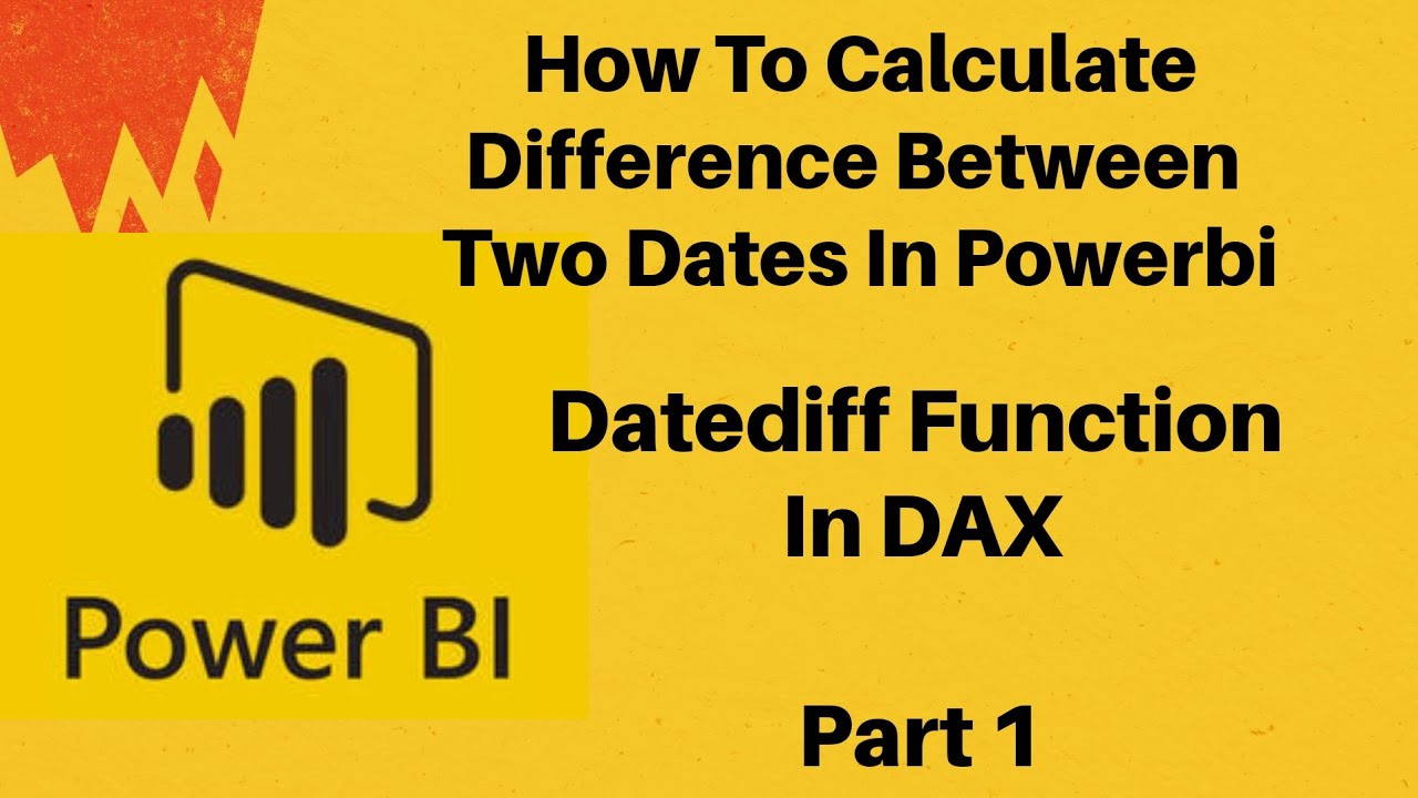 Part 1 :Datediff function in Powerbi DAX | how to calculate tenure or age between two dates in DAX
