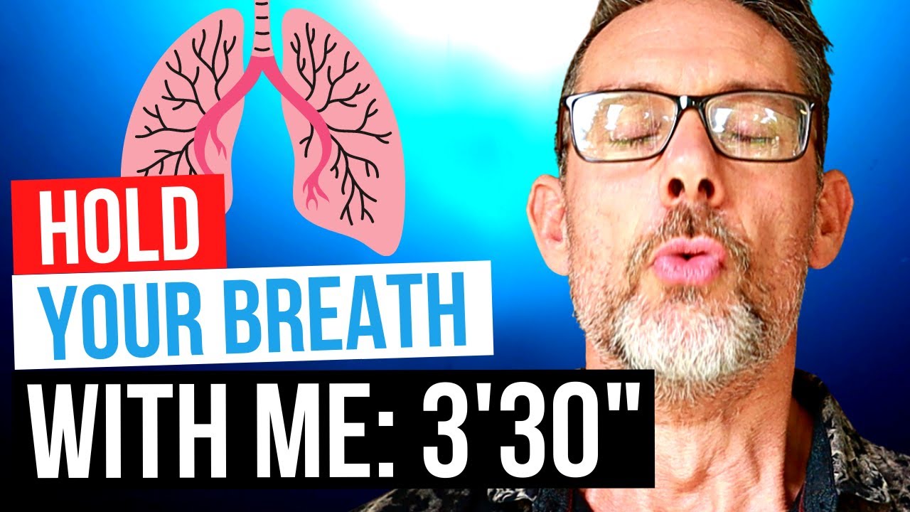 Hold Your Breath WITH ME | 3'30